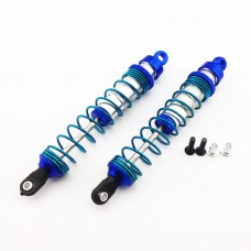 Alloy Hop Up Rear Ultra Shocks 2pcs for Traxxas Bigfoot 1:10 RC Monster Truck, Blue, Replaces Traxxas Part 3762A by Atomik RC   